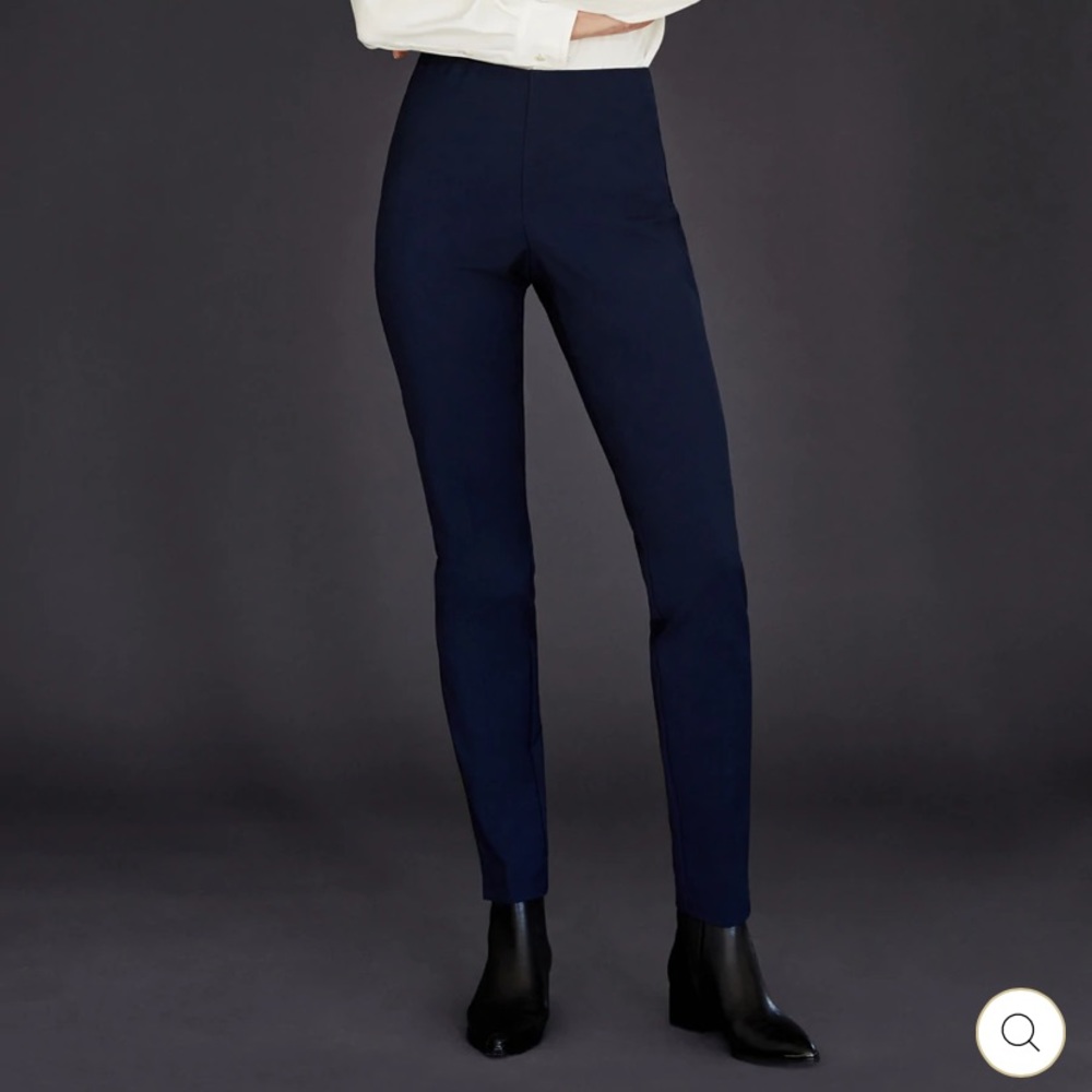 Ecru Springfield Tribeca stretch classic pull on pant size 2